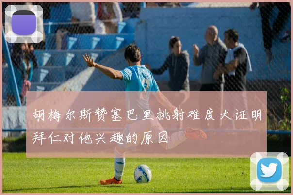 胡梅尔斯赞塞巴里挑射难度大证明拜仁对他兴趣的原因